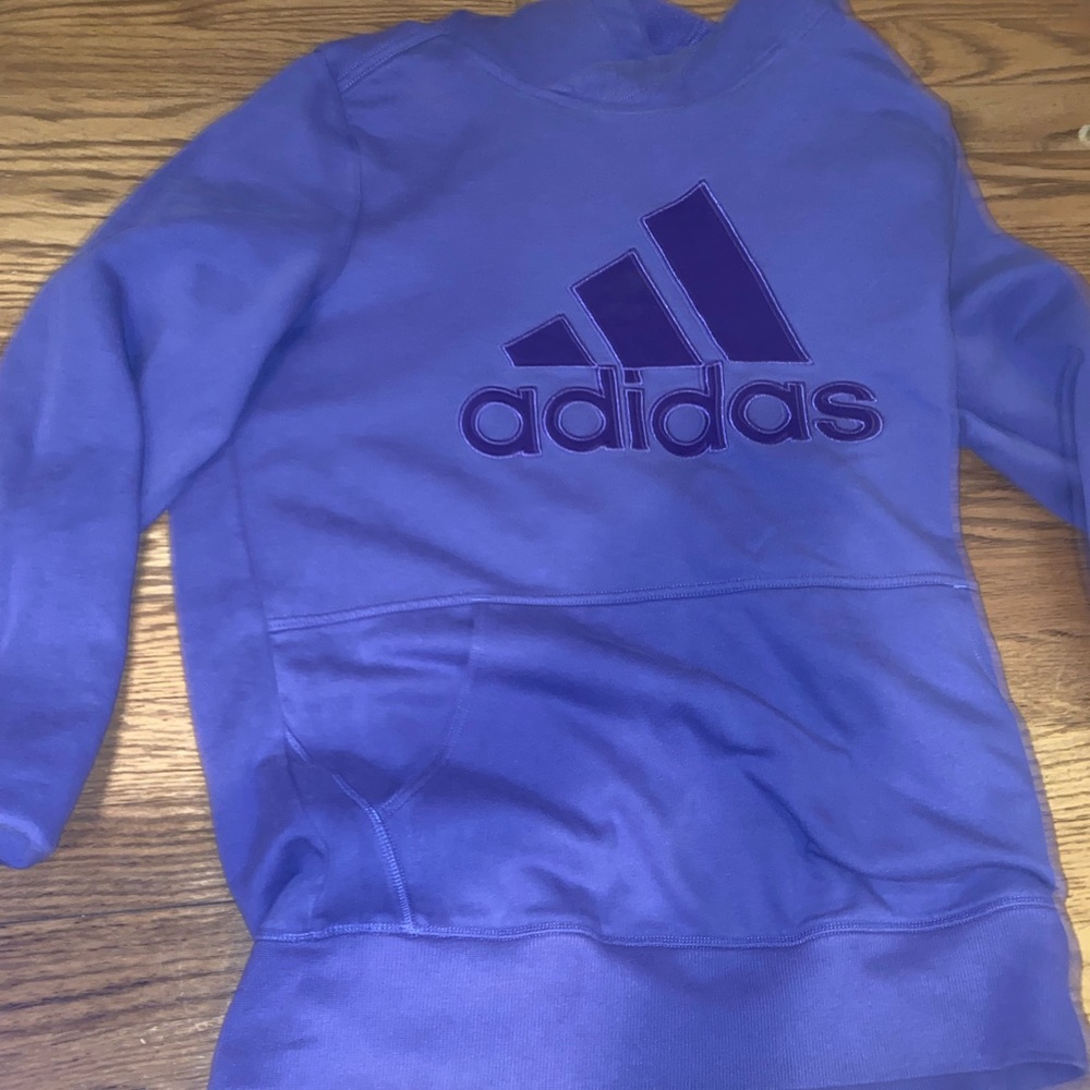 🚨BLUE ADIDAS HOODIE